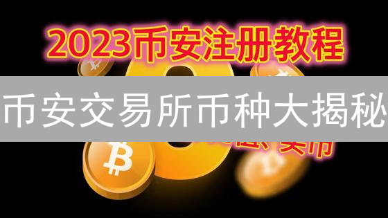币安交易所币种大揭秘：选择多到你尖叫？ (新手避坑指南)